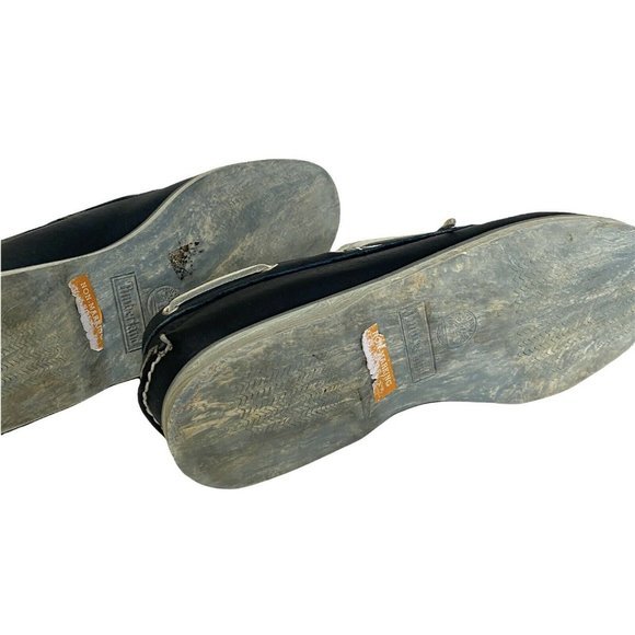 Timberland Men’s Size 9 (M) Classic Boat Shoes 2-Eye Deck Shoes Navy‎ Blue